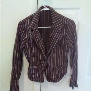 Brown blazer